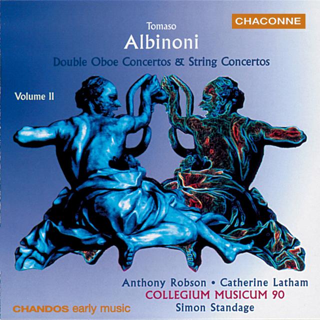 Album cover art for Double Oboe Concertos & String Concertos - Volume II
