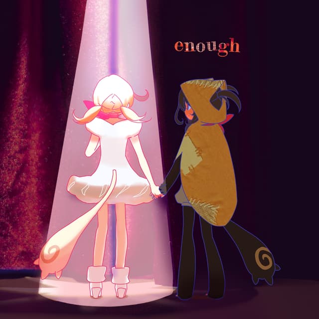 Album cover art for enough