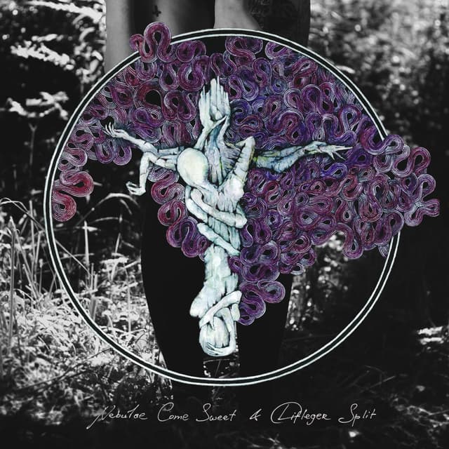 Album cover art for Nebulae Come Sweet & Difleger Split