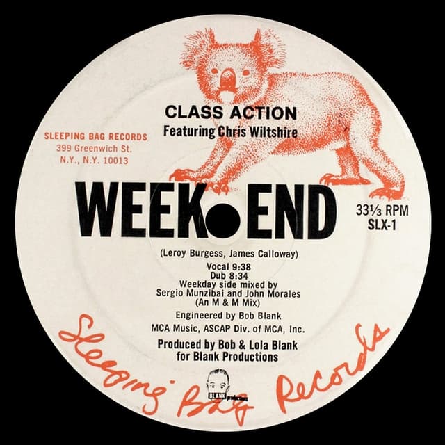 Album cover art for Weekend