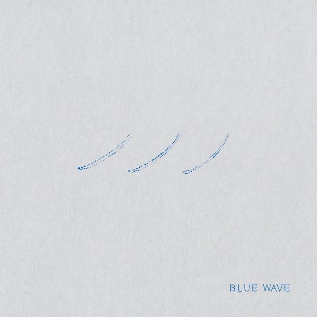 Album cover art for BLUE WAVE