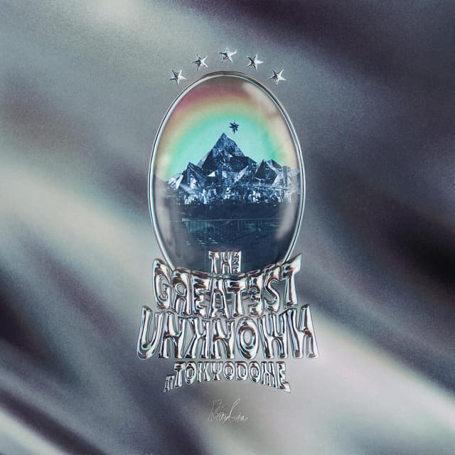 Album cover art for King Gnu Dome Tour the GREATEST UNKNOWN at TOKYO DOME