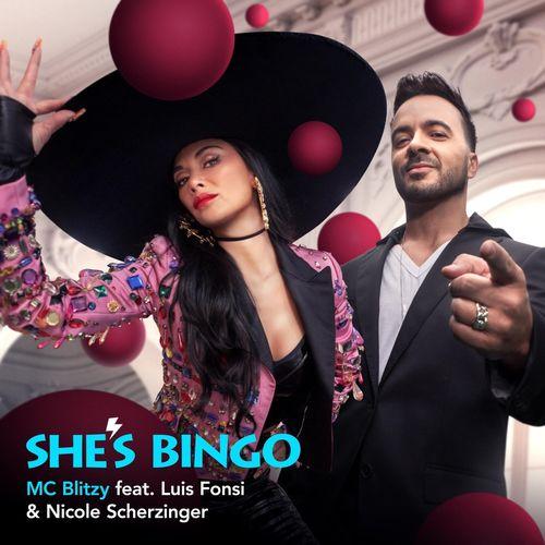 Album cover art for She's Bingo