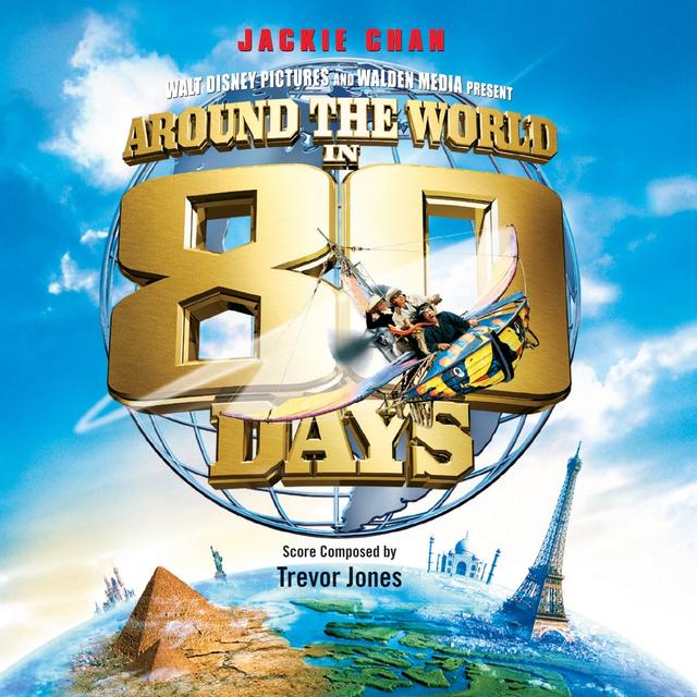 Album cover art for Around the World In 80 Days (Music from the Motion Picture)