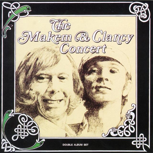 Album cover art for The Makem & Clancy Concert