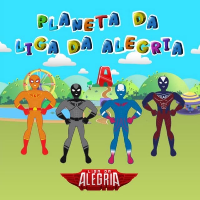 Album cover art for Planeta da Liga da Alegria