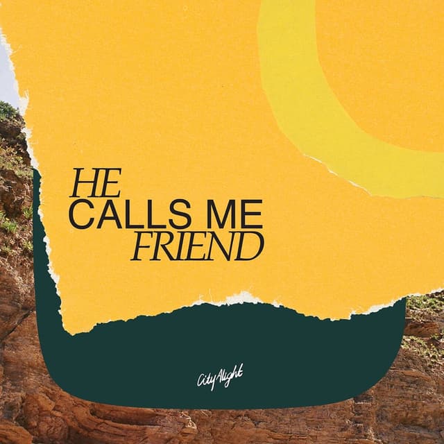 Album cover art for He Calls Me Friend