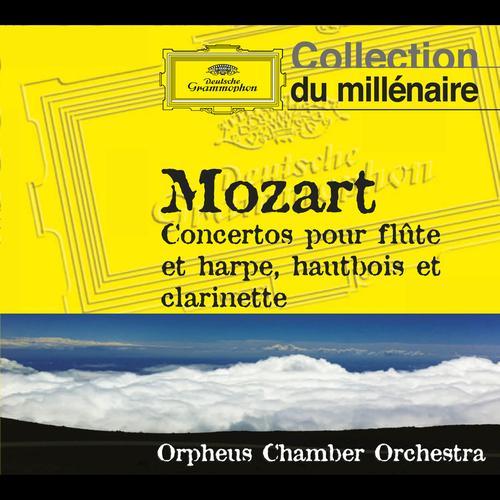 Album cover art for Mozart : Concertos Pour Flute Et Harpe, Hautbois Et Clarinette