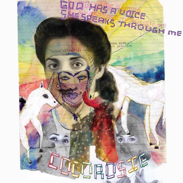 Album cover art for God Has a Voice, She Speaks Through Me