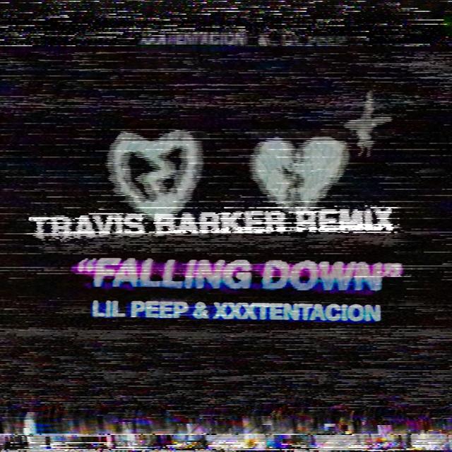 Album cover art for Falling Down (Travis Barker Remix)