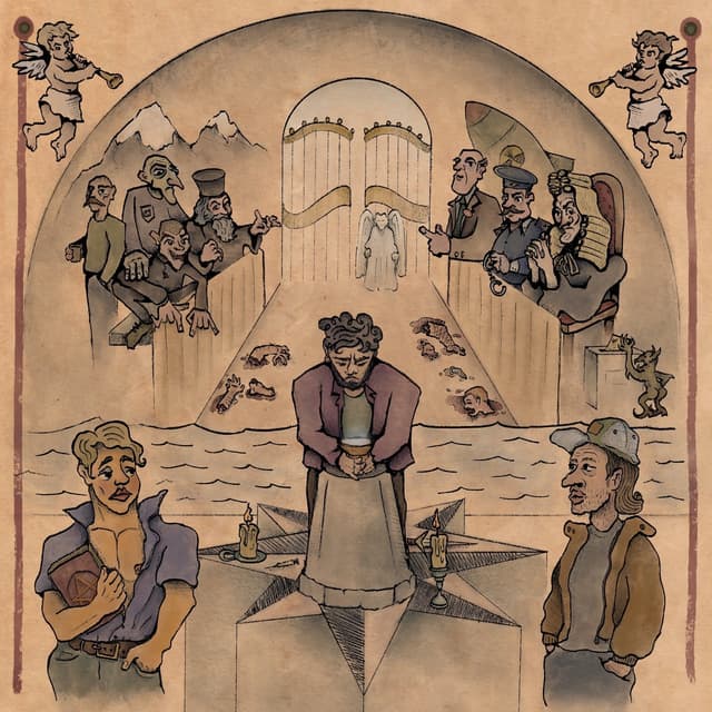 Album cover art for Каптерка. Пьеса номер один