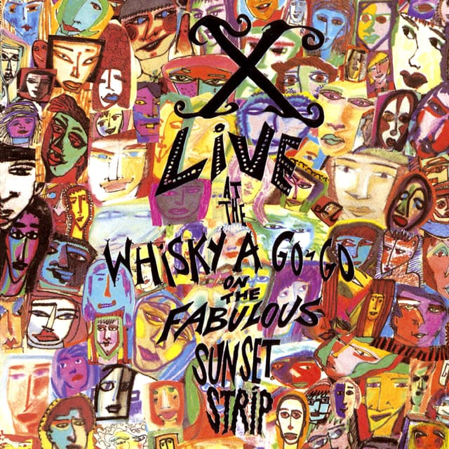 Album cover art for Live at the Whisky A Go-Go