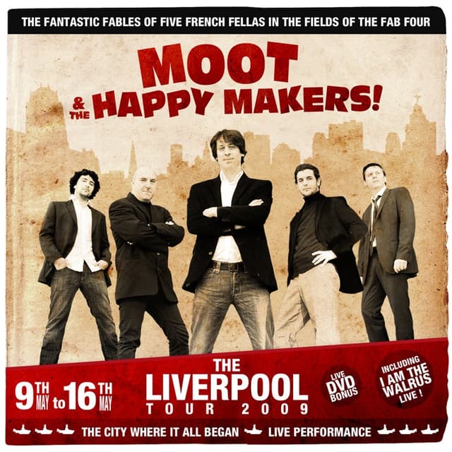 Album cover art for The Liverpool Tour 2009
