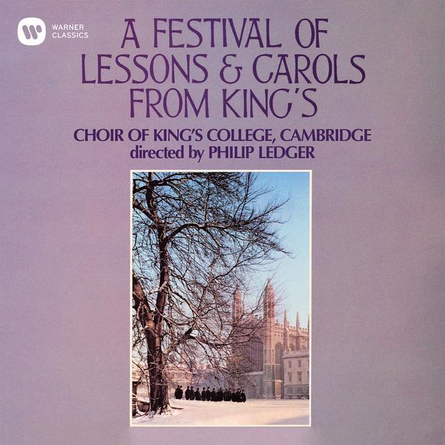 Album cover art for A Festival Of Lessons & Carols From King's