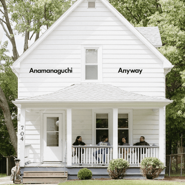 Album cover art for Anyway