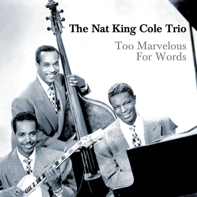 Album cover art for Too Marvellous for Words