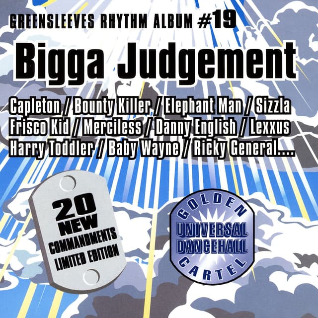 Album cover art for Bigga Judgement