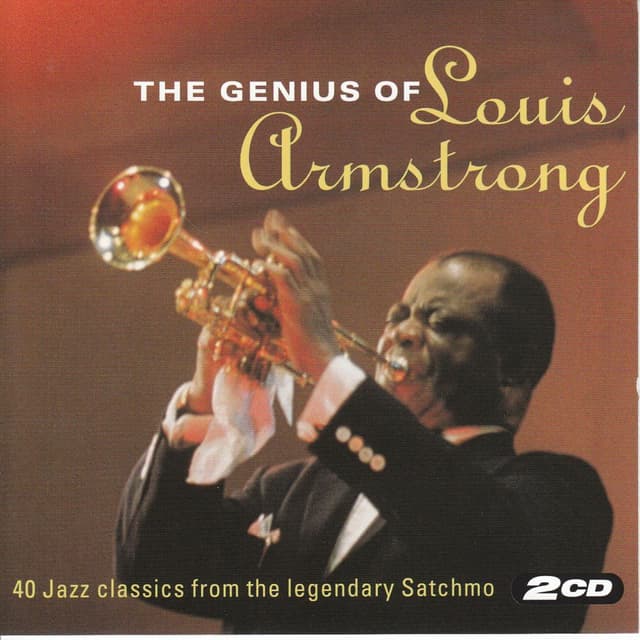Album cover art for The Genius of Louis Armstong