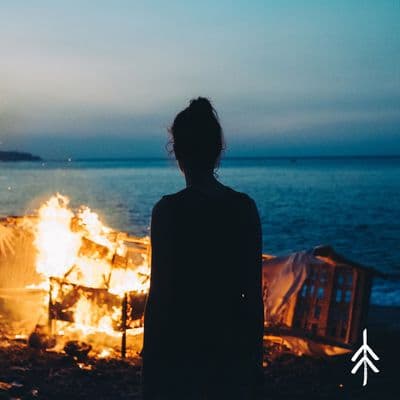 Album cover art for Like Fire
