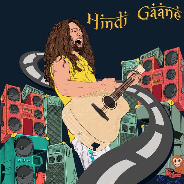 Album cover art for Hindi Gaane