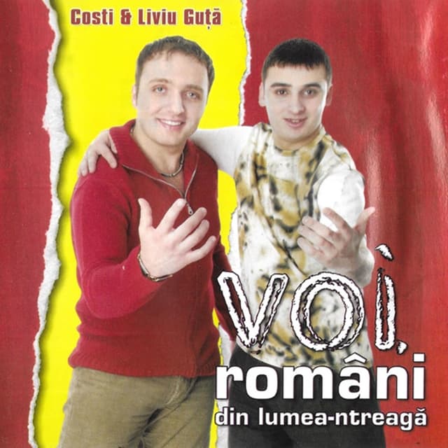 Album cover art for Voi, români din lumea-ntreagă