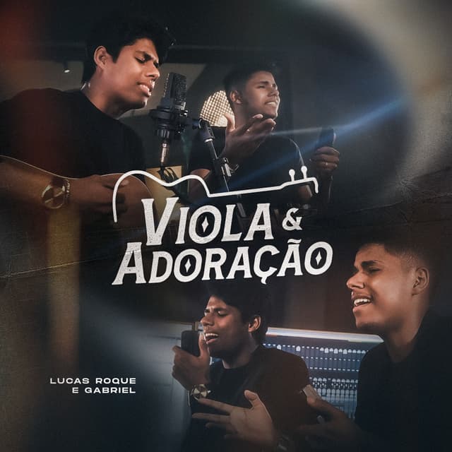 Album cover art for Viola e Adoração