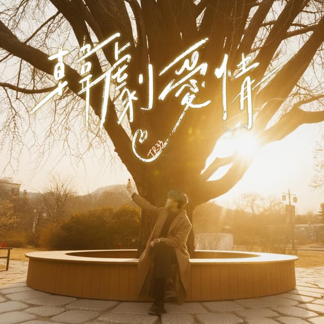 Album cover art for 韓劇愛情