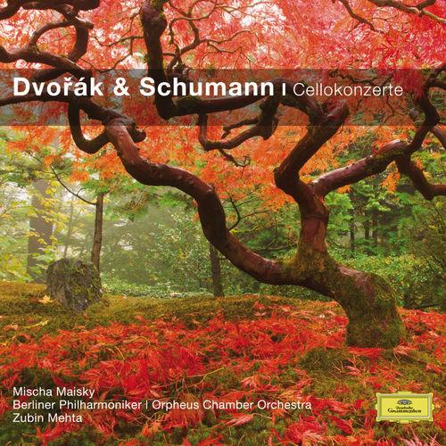 Album cover art for Dvořák, Schumann: Cellokonzerte