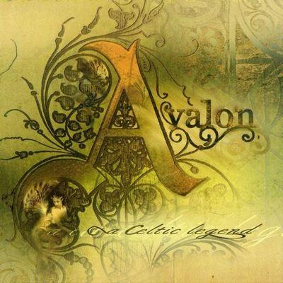 Album cover art for Avalon - A Celtic Legend