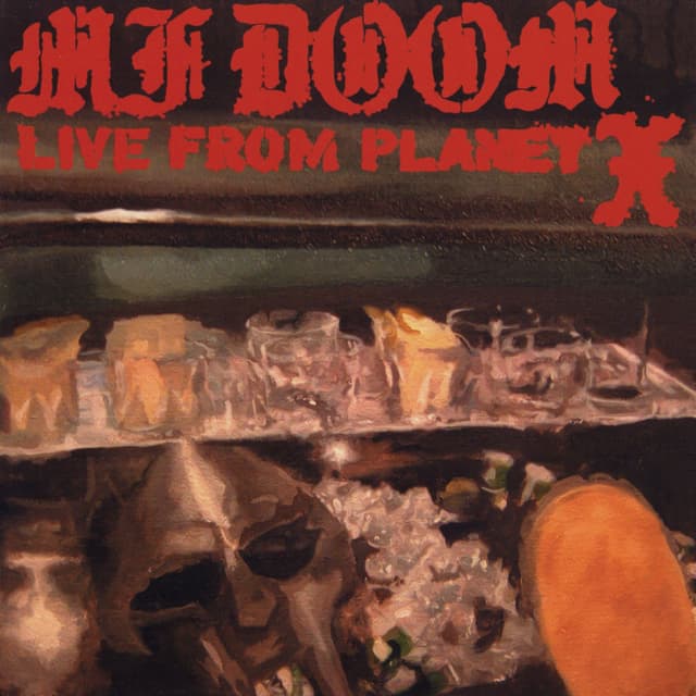 Album cover art for Live from Planet X