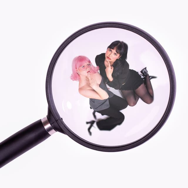 Album cover art for clue / talk