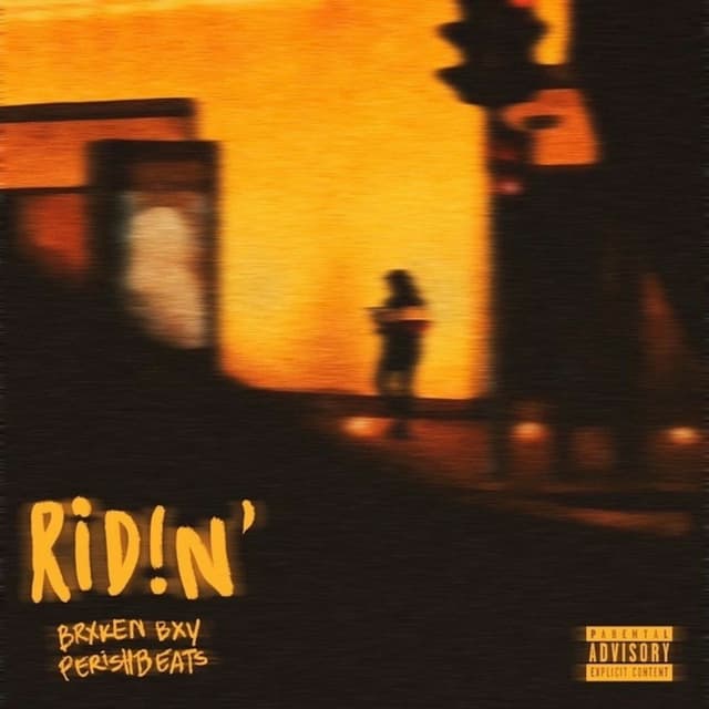 Album cover art for Ridin'