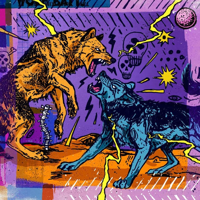 Album cover art for Almal Baklei