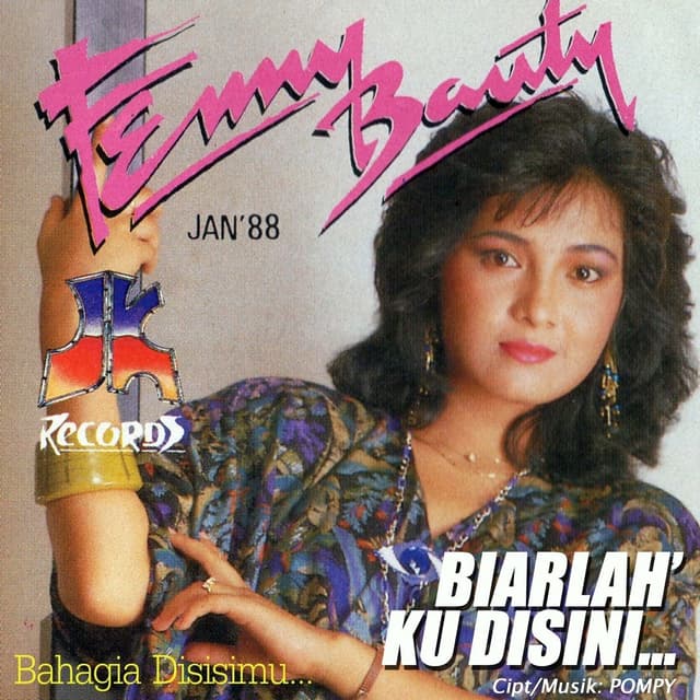 Album cover art for Biarlah Ku Di Sini