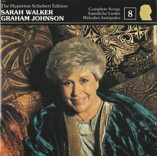 Album cover art for The Hyperion Schubert Edition 8