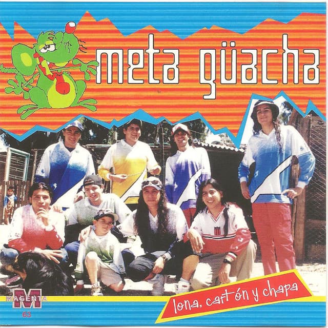 Album cover art for Lona, cartón y chapa