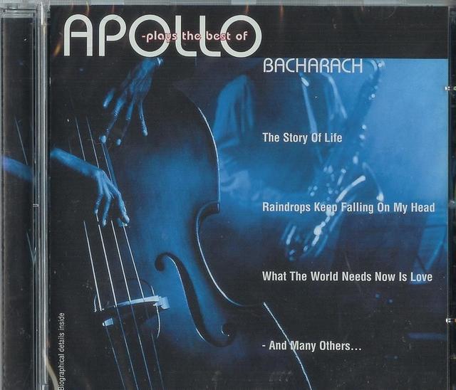 Album cover art for Apollo Plays The Best Of Bacharach