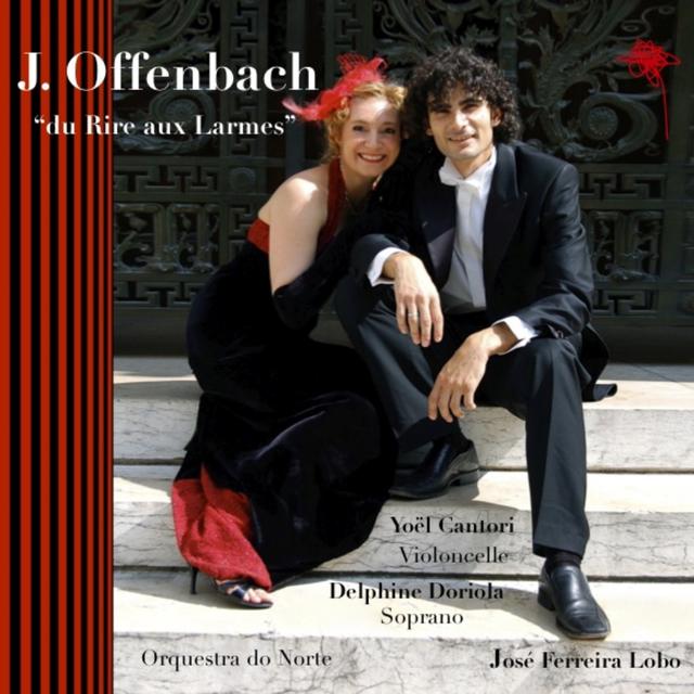 Album cover art for J. Offenbach "du Rire Aux Larmes"