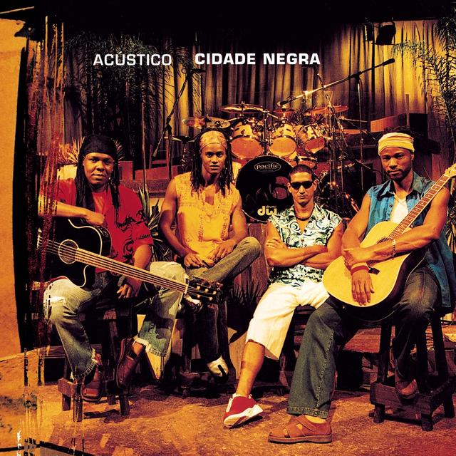 Album cover art for Acústico Cidade Negra