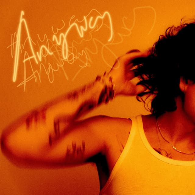 Album cover art for Anyway