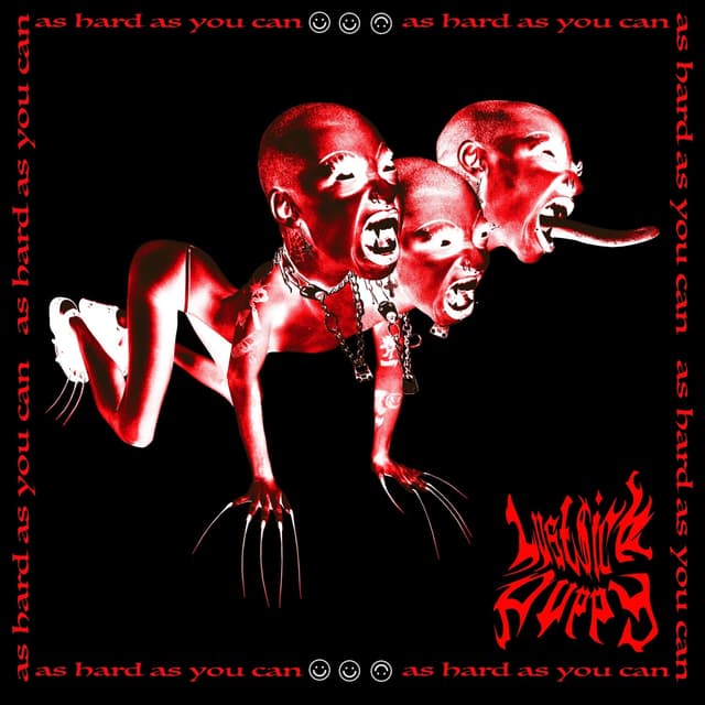 Album cover art for AS HARD AS YOU CAN