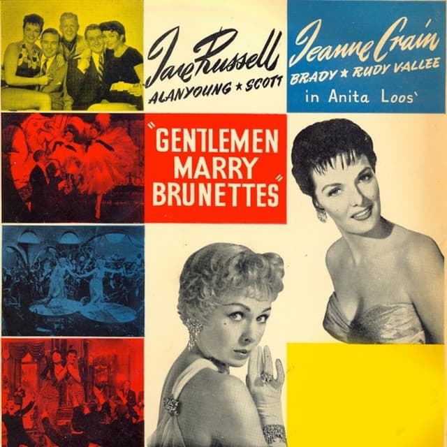 Album cover art for Gentlemen Marry Brunettes: The Original Motion Picture Soundtrack