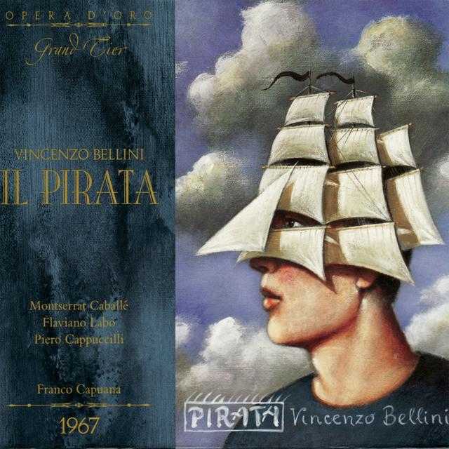 Album cover art for Bellini: Il Pirata