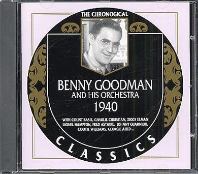 Album cover art for Benny Goodman : 1940