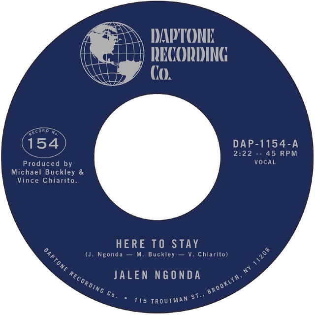 Album cover art for Here to Stay