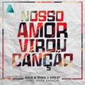 Album cover art for Nosso Amor Virou Canção