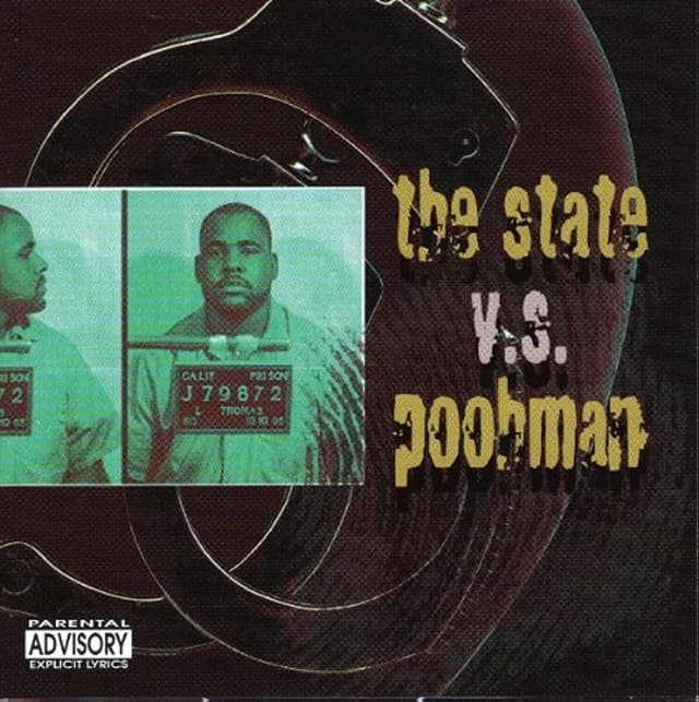 Album cover art for The State V.S. Poohman: Straight From San Quentin State Prison