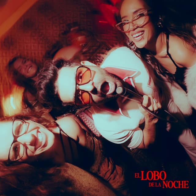 Album cover art for El Lobo de la Noche