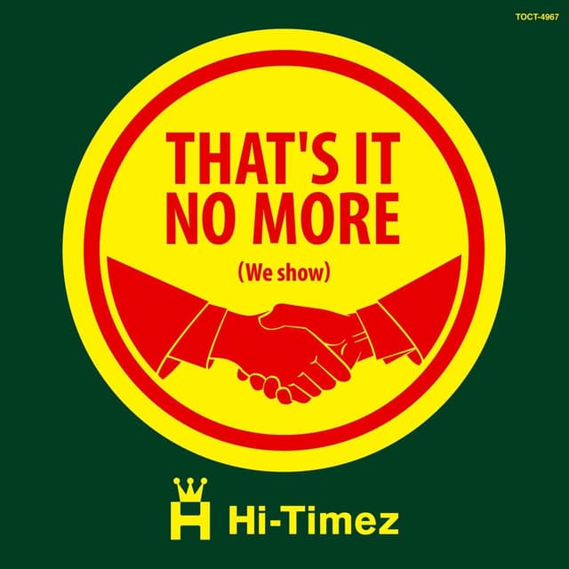 Album cover art for THAT'S IT NO MORE(we show)