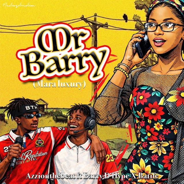 Album cover art for Mr Barry